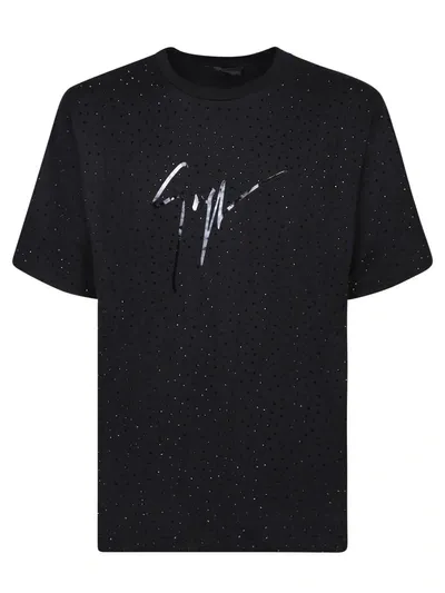 Giuseppe Zanotti T-shirts In Black