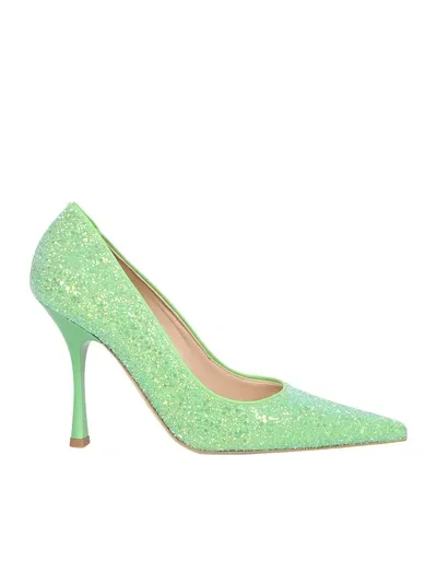 Leonie Hanne High Heels In Green