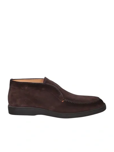 Santoni Boots In Brown