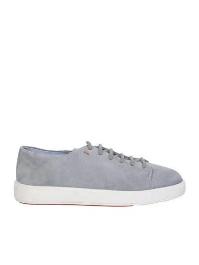 Santoni Sneakers In Grey