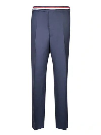 Thom Browne Trousers In Blue