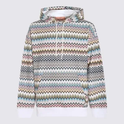 Missoni Maglie White Base Green Beige