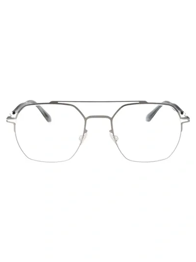 Mykita Optical In 051 Shiny Silver Clear