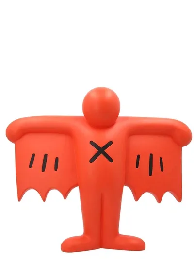 Medicom Toy Slying Devil Decorative Accessories Orange In Red