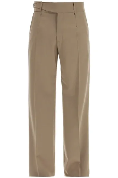 Dolce & Gabbana Pantaloni Sartoriali In Sallia Bi Stretch In Multicolor