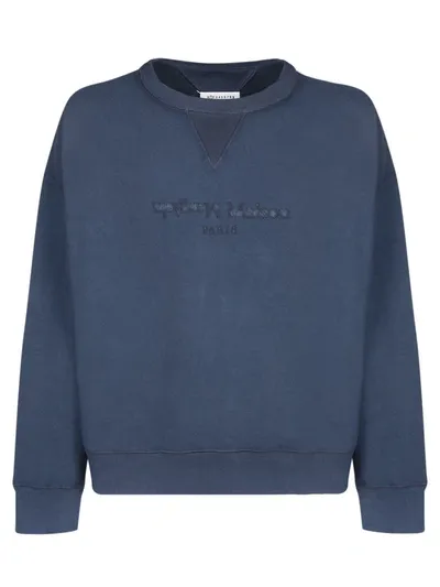 Maison Margiela Sweatshirts In Blue