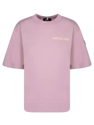 Moncler Grenoble T-shirts In Pink