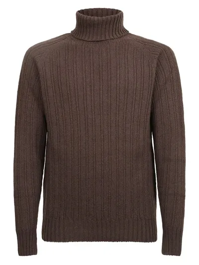 Original Vintage Knitwear In Brown