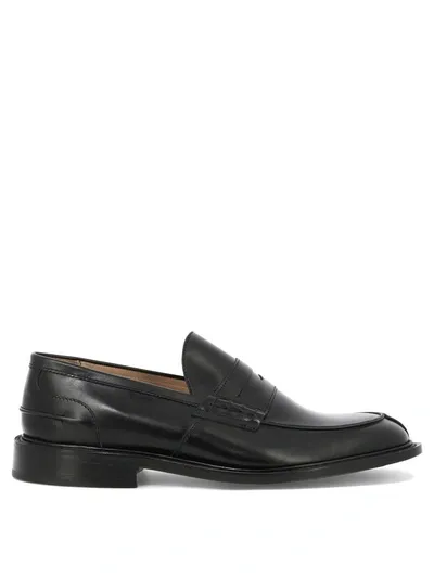 Tricker's "james" Loafers In Black