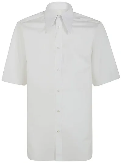 Maison Margiela Short Sleeves Shirt Clothing In White