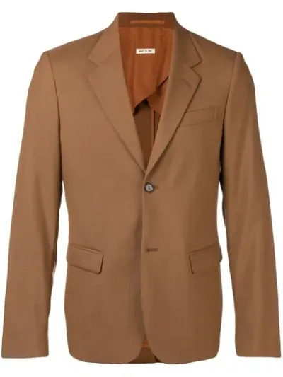 Marni Suit Blazer Jacket In Brown