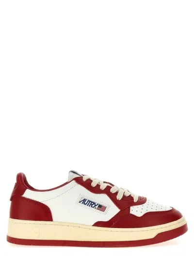 Autry Red Medalist Sneakers