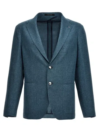 Tagliatore Montecarlo Blazer In Light Blue