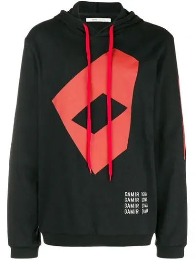 Damir Doma X Lotto Welf Hoodie In Black