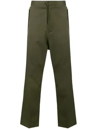 Oamc High Rise Shelter Trousers In Green