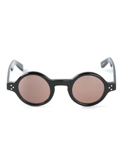 Lesca Round Frame Sunglasses