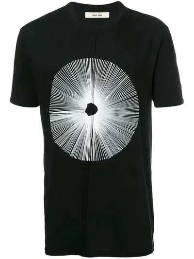 Damir Doma Front Print T-shirt In Black