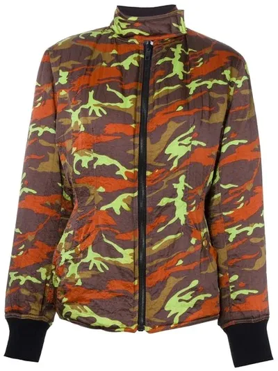 Pre-owned Jean Paul Gaultier Vintage Camouflage Jacket In Multicolour