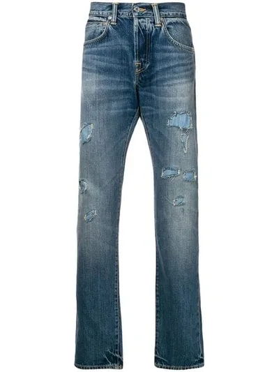 Edwin Ed-55 Tapered Jeans In Blue