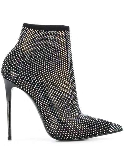 Le Silla Gilda Ankle Boots In Black