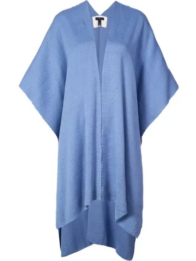 Voz Oversized Cardigan In Blue