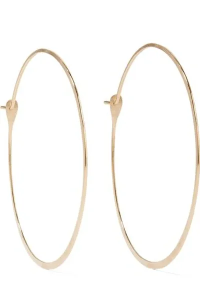 Melissa Joy Manning 14-karat Gold Hoop Earrings