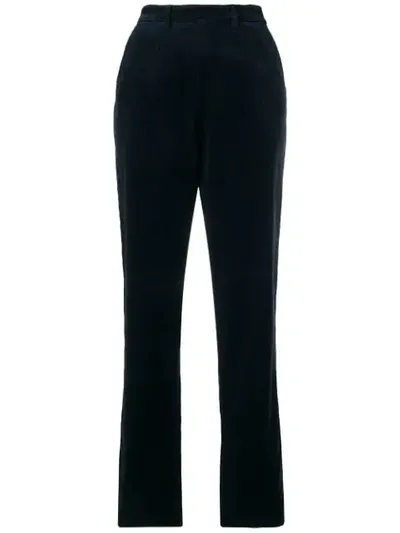 Margaret Howell Heavy Corduroy Trousers In Blue