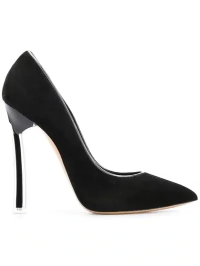 Casadei Pointed Toe Pumps In Black