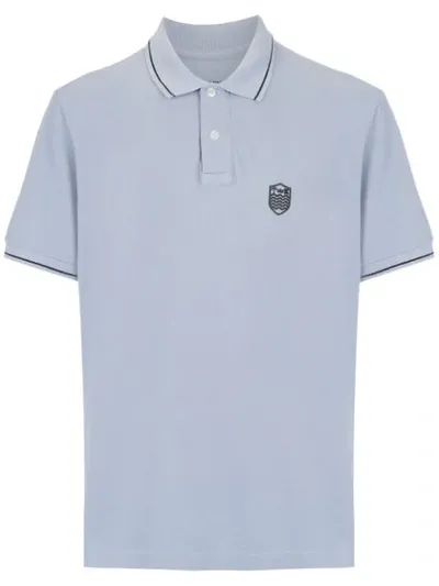 Osklen Embroidered Polo Shirt In Blue