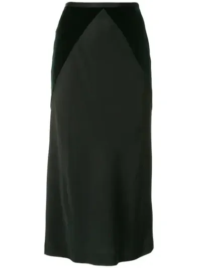 Haider Ackermann High-waisted Skirt In Green