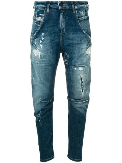 Diesel Boyfriend Fayza Joggjeans In Blue