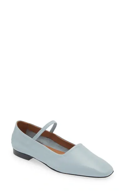 Atp Atelier Petina Mary Jane Flat In Pastel Blue