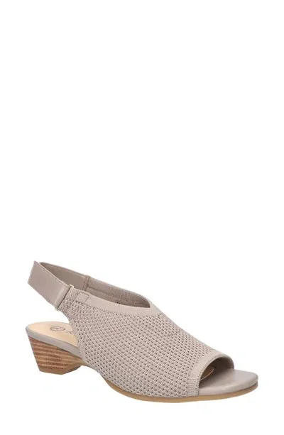 Bella Vita Marin Slingback Sandal In Natural Knit