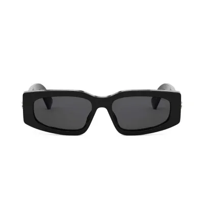 Bulgari B.zero1 Rectangular Frame Sunglasses In Black