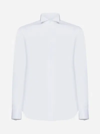 D4.0 Cotton Shirt In White