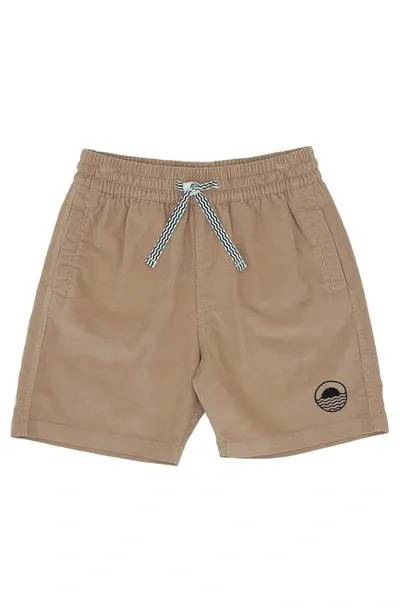 Feather 4 Arrow Babies' Line Up Shorts In Burro