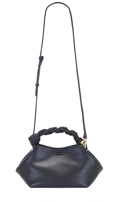 Ganni Small Bou Bag In Nero