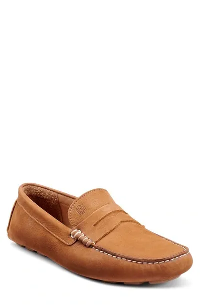 G.h.bass Davis Driving Shoe In Tan