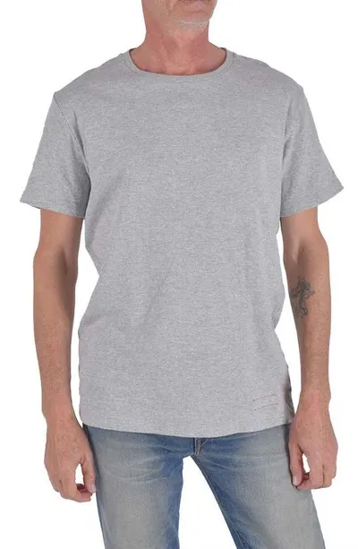 Hiroshi Kato The Stamp T-shirt In Heather Gray