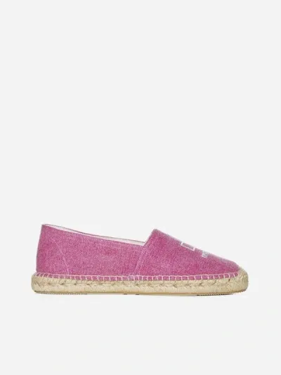 Isabel Marant Canae Canvas Espadrilles In Fuchsia