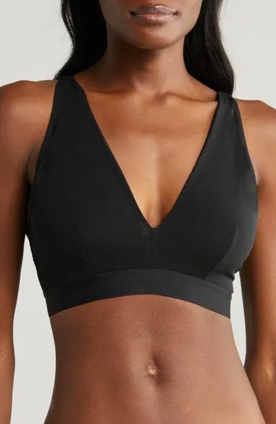 Lemonade Dolls The Soft Mesh Fuller Cup Bralette In Black