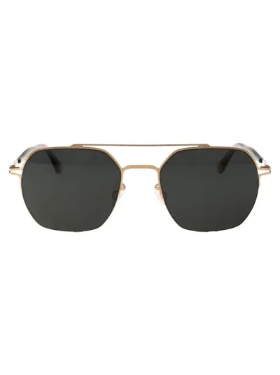 Mykita Arlo Aviator Sunglasses In Gold