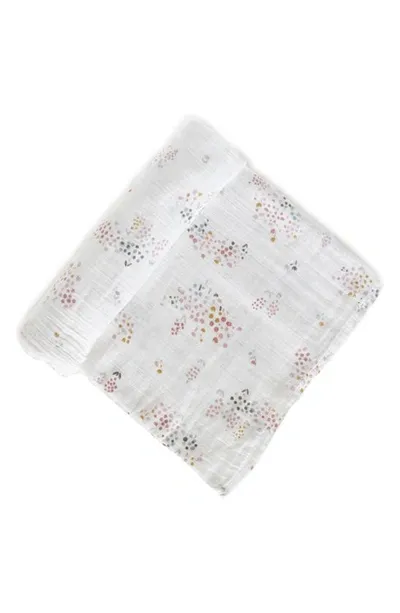 Pehr Kids' Celestial Organic Cotton Swaddle In Flower Patch