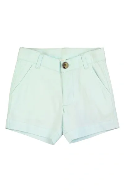 Ruggedbutts Babies' Stretch Cotton Chino Shorts In Mint