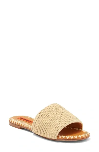 Simon Miller Salerno Raffia Slide Sandal In 素色