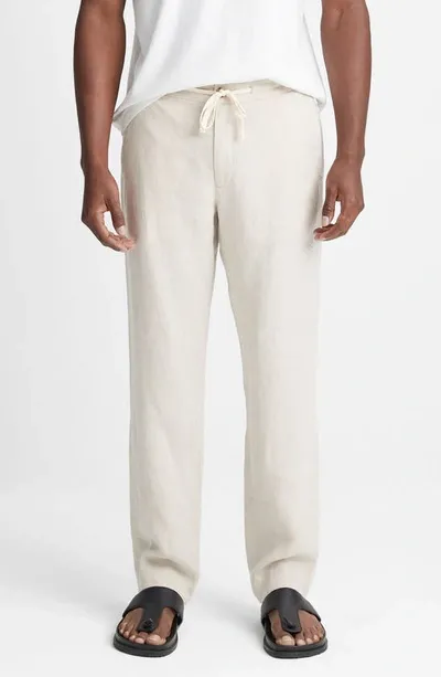 Vince Lightweight Hemp Pants In Pumice Rock