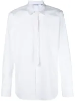 Neil Barrett Classic Tie Shirt In White