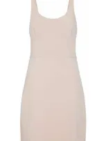 Elizabeth And James Cutout Stretch-ponte Mini Dress In Pastel Pink