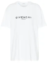 Givenchy Printed Cotton-jersey T-shirt In White