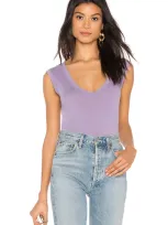 Velvet By Graham & Spencer Estina Tank In Lavender. In Knapweed